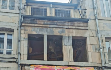 OPAH - Rue Bersot recadré Vue de face du bâtiment pour le projet OPAH Rue Bersot à Besançon